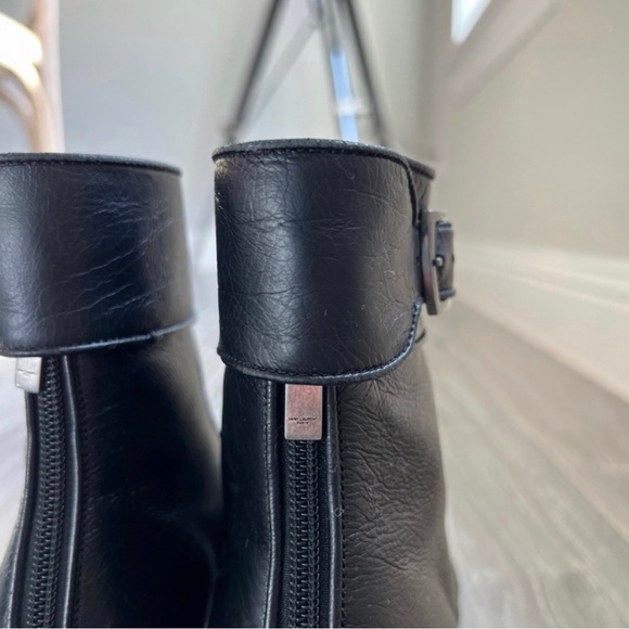 Saint Laurent miles baby eighty heel ankle booties - Picture 13 of 13